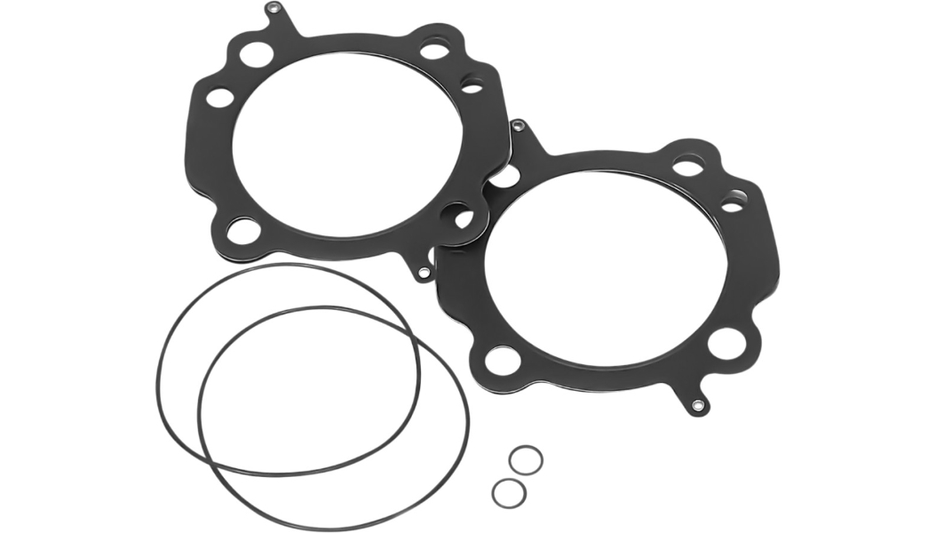 Replacement Head and Base Gasket Set for Bolt-On Big Bore Kit, 98/107in. Twin Cam, 3-15/16in. Bore