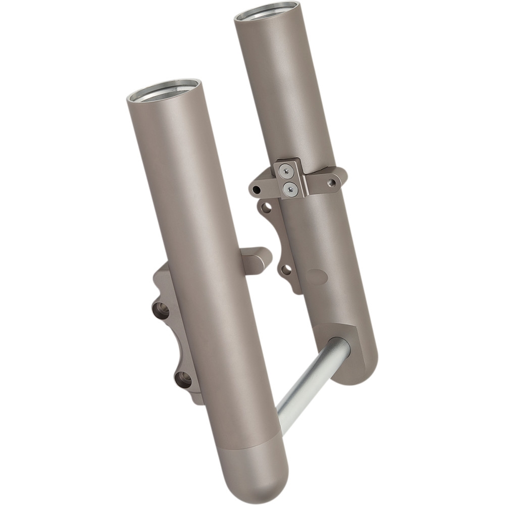 Hot Legs Dual Disc Fork Leg Set - Smooth - Titanium Anodized