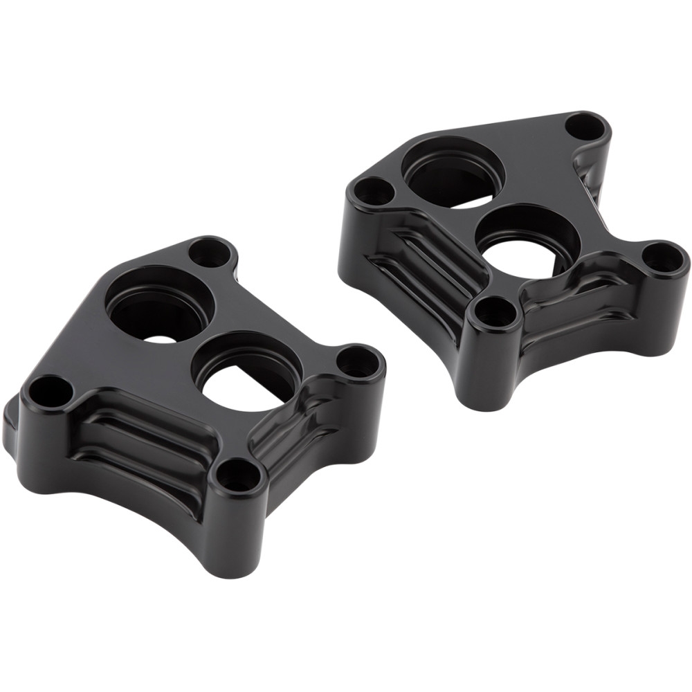10-Gauge Lifter Block Covers - Black anodized