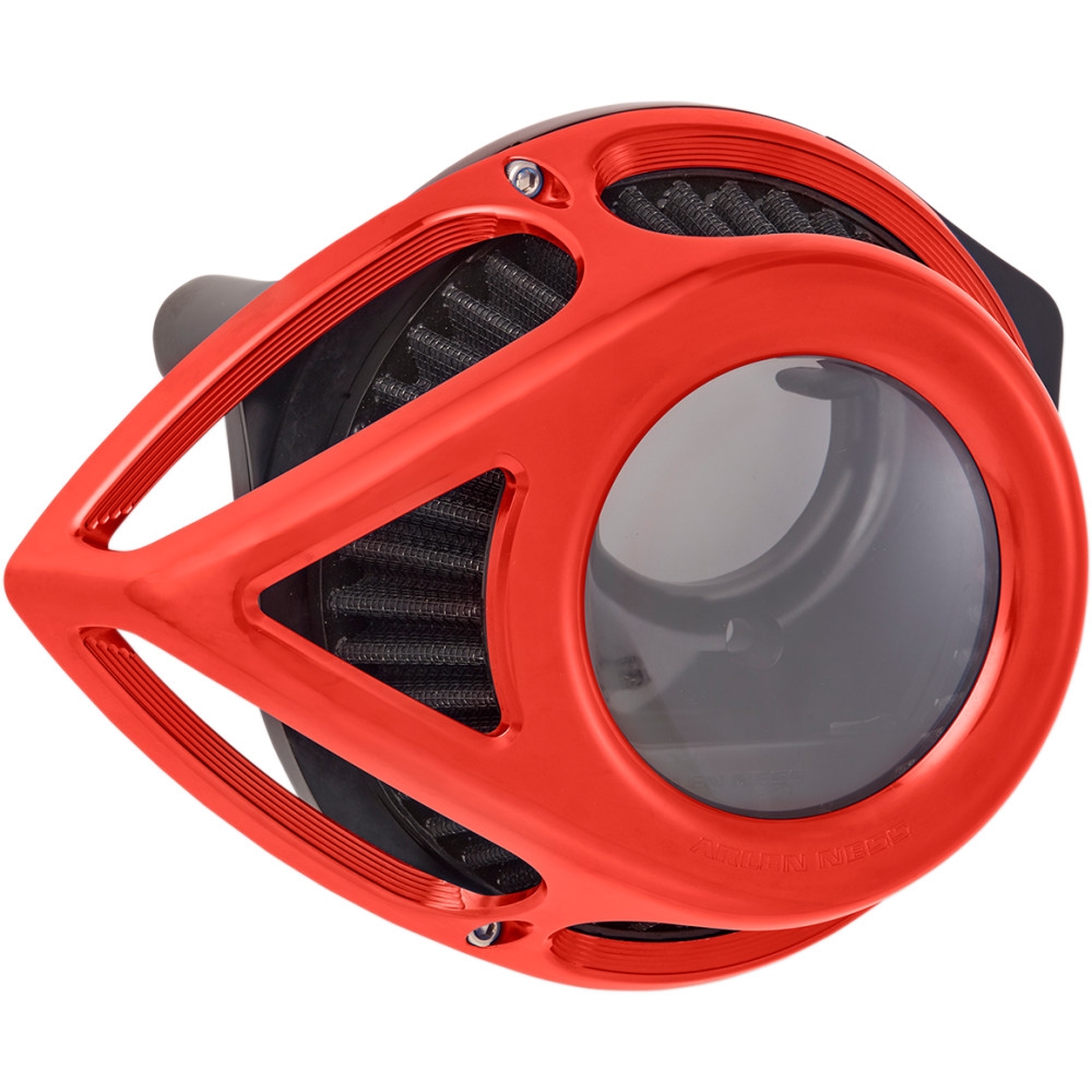Clear Tear Series Air Cleaner Kit - Red Anodized