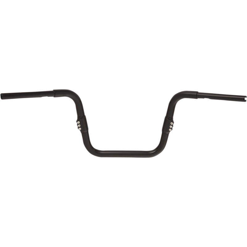3-Way  Adjustable Handlebars - 34.5in Width, 10.5in Rise, 8in Center Width, 6.5in Pullback - Black
