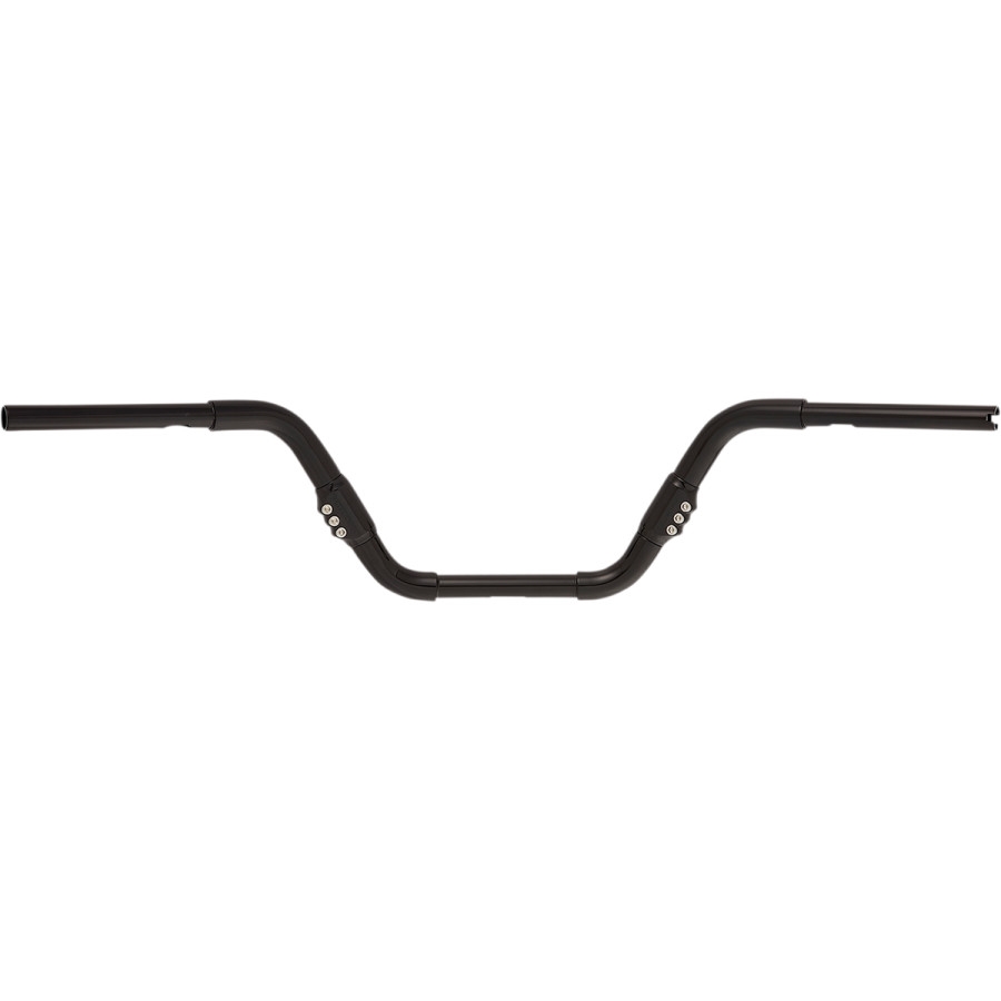 3-Way  Adjustable Handlebars - 36in Width, 7in Rise, 7in Center Width, 6in Pullback - Black