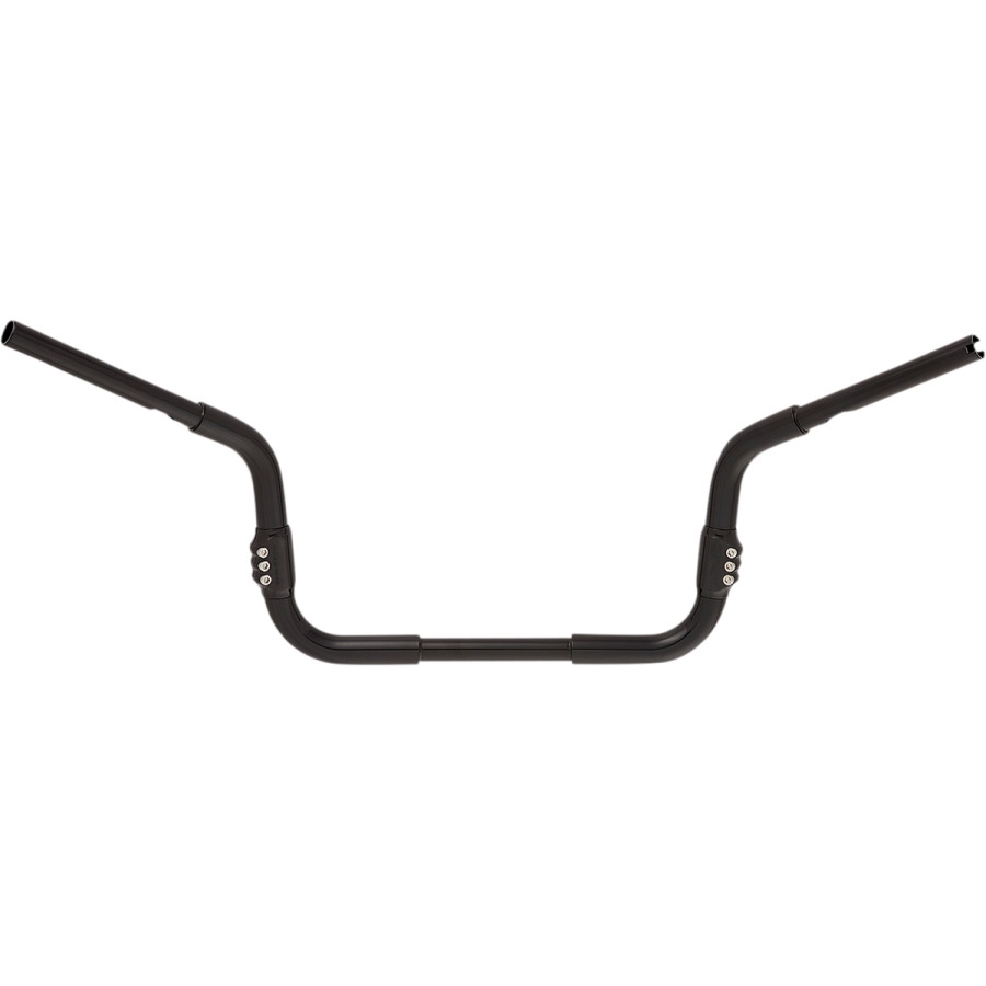 3-Way  Adjustable Handlebars - 36in Width, 7in Rise, 8in Center Width, 6.5in Pullback - Black