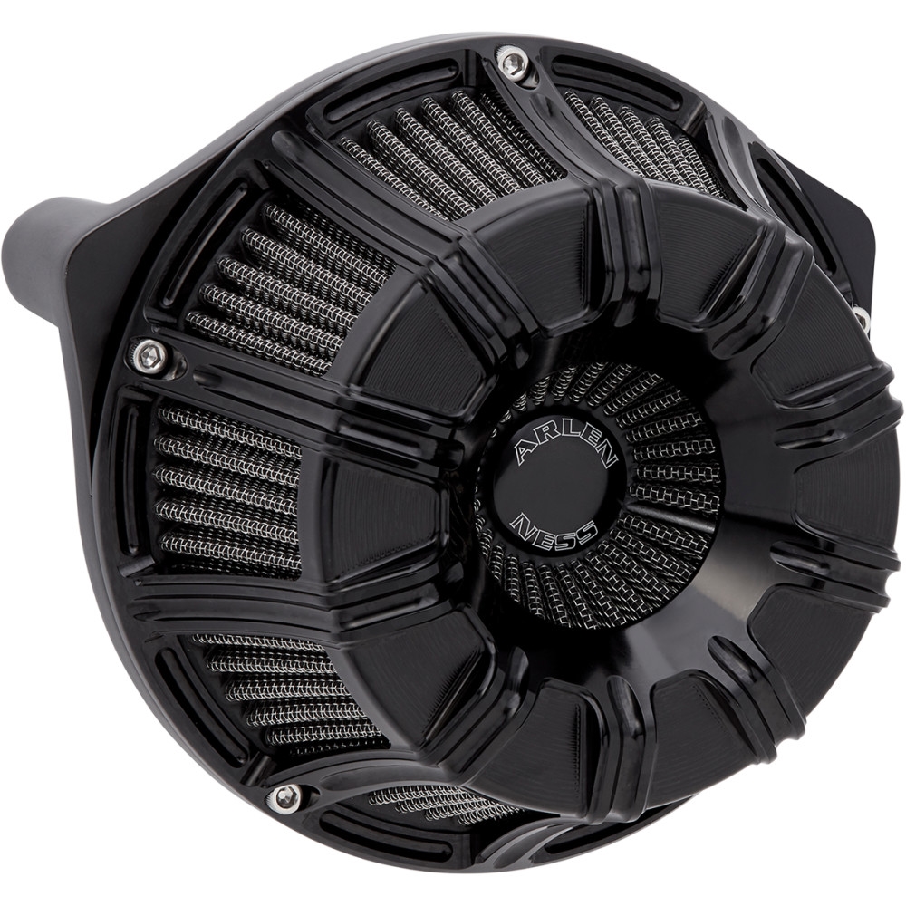 Inverted Series Air Cleaner Kit - 10-Gauge - Black Anodized