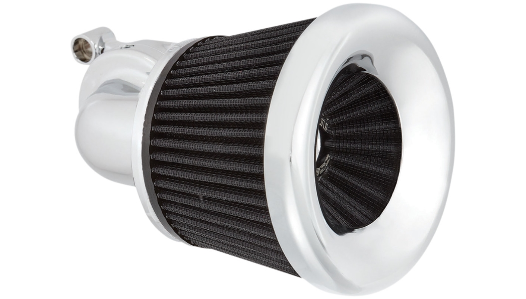 Velocity 90deg. Air Cleaner Kit - Chrome