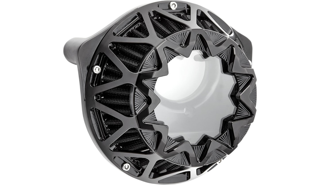 Crossfire Air Cleaner - Black Anodized
