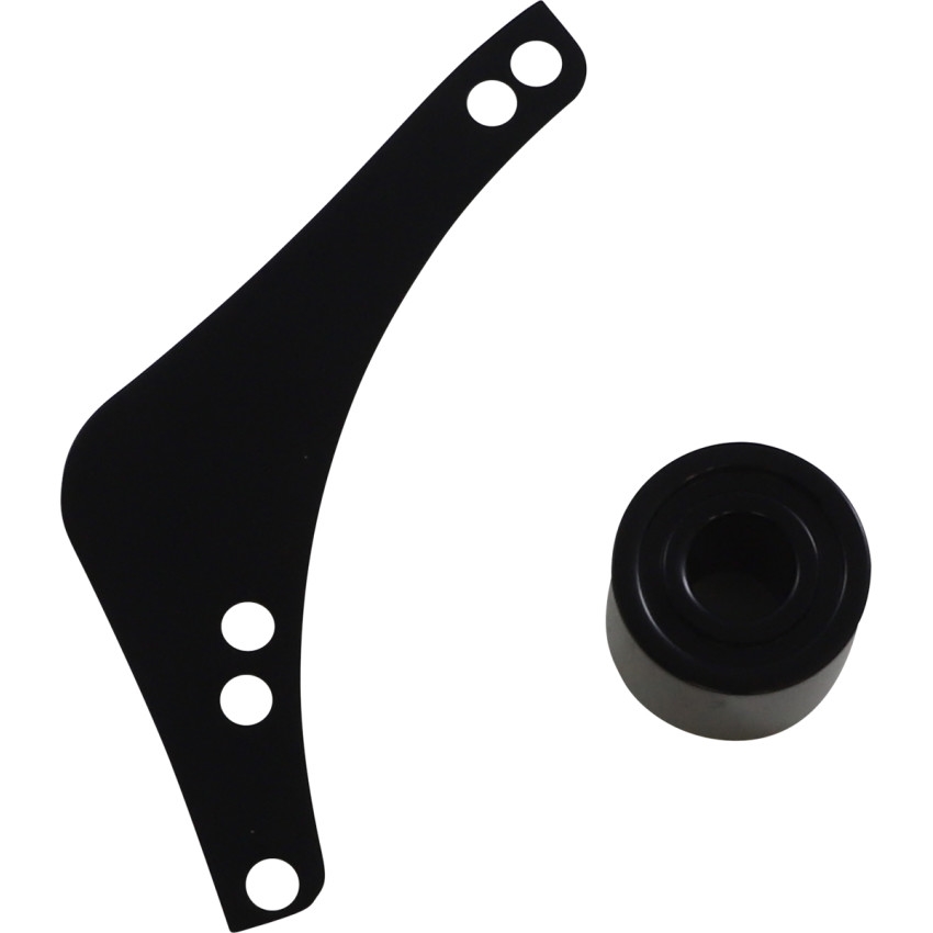 Replacement Breather Bolt Cover Plate - Black - Left