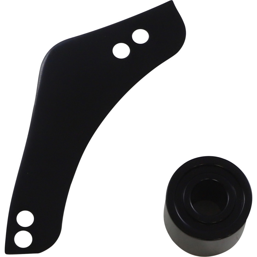 Replacement Breather Bolt Cover Plate - Black - Right