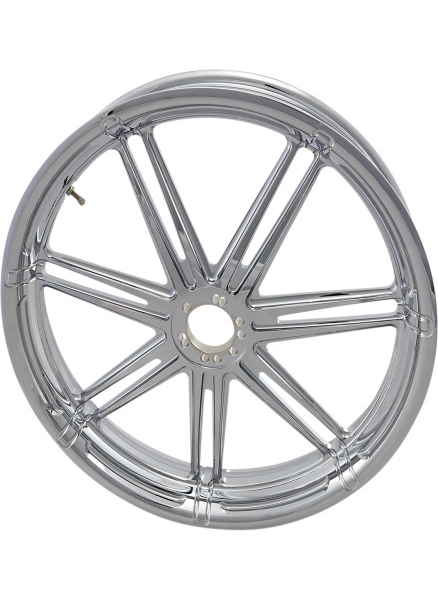 Forged Billet 7 Valve Front Rims - 21in. x 3.50in. - Chrome