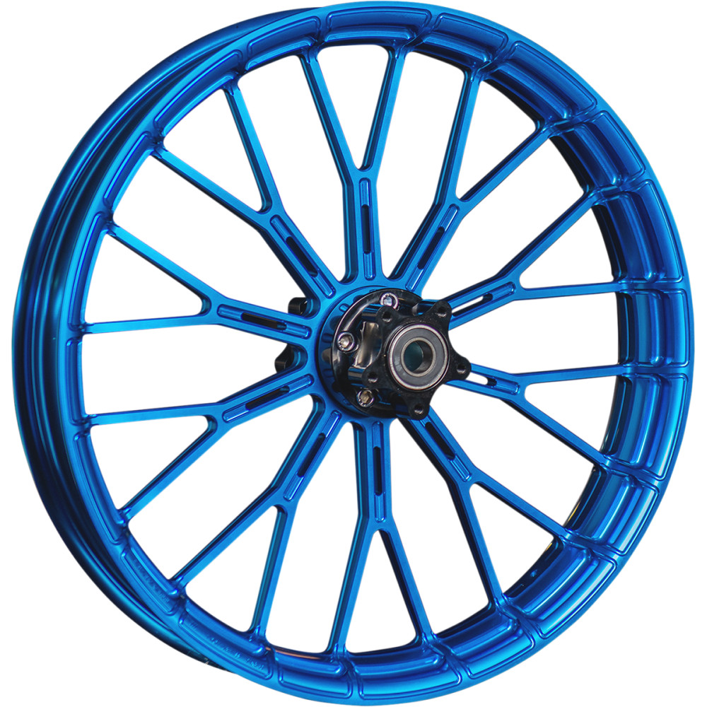 Forged Billet Y-Spoke Front Rim - 19in. x 3.25in. - Blue