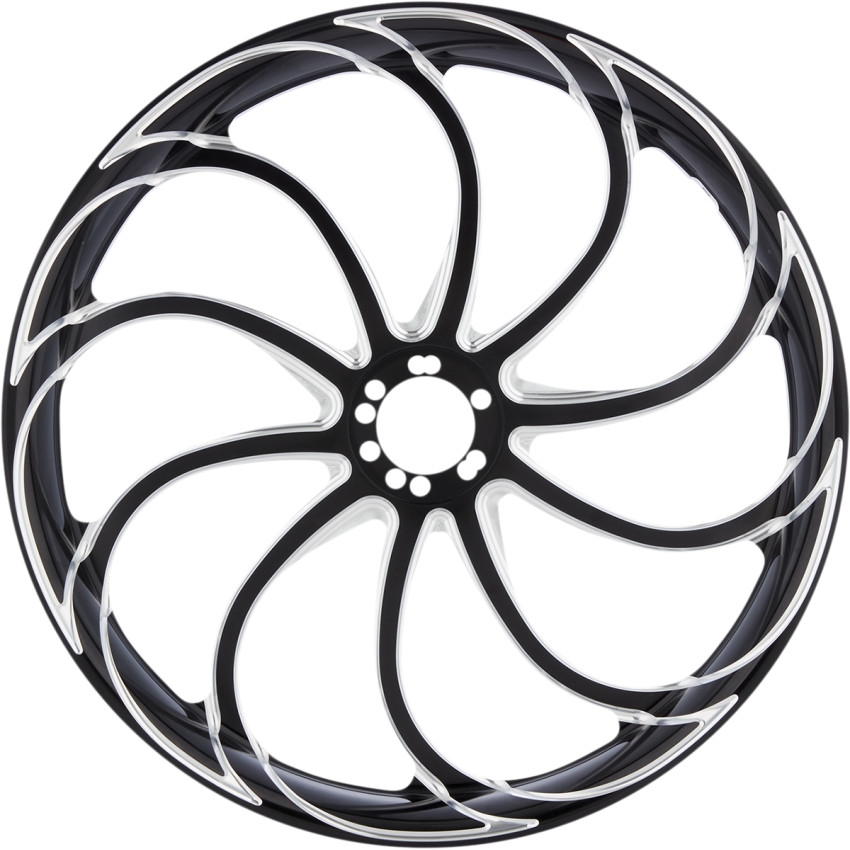 Forged Billet Front Rim - 21in. x 3.50in. - Drift Black