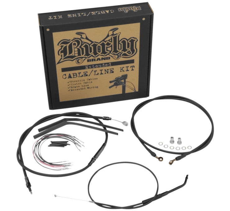 Extended Cable and Brake Line Kit for Rebel