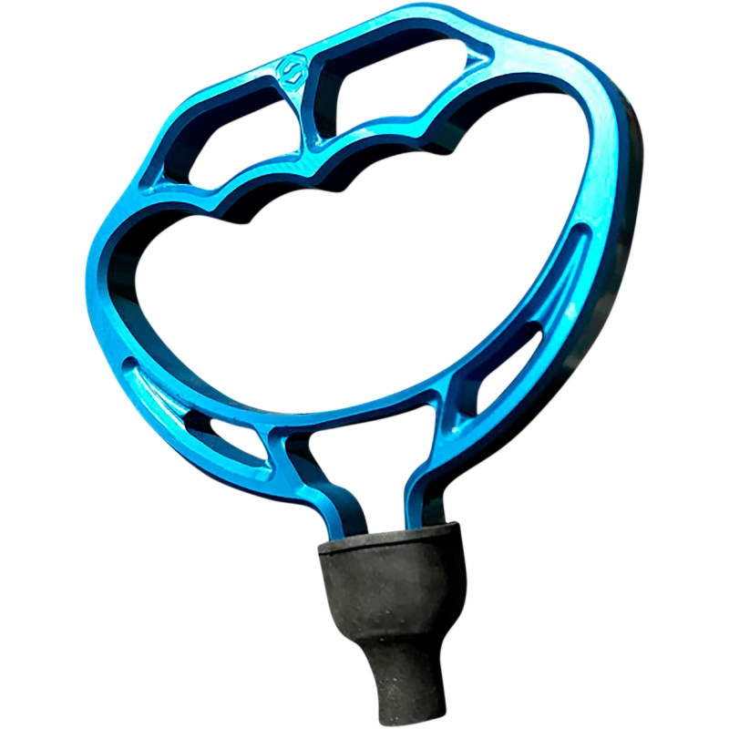 Billet Starter Handles with Shock Absorber - Turquoise