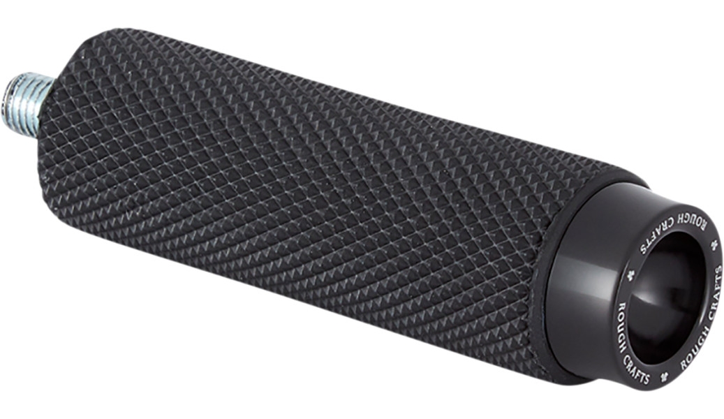 Shift/Brake Peg - Black - Knurled