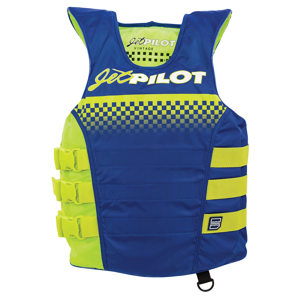 JetPilot Vintage Nylon Side Entry 3-Buckle PFD