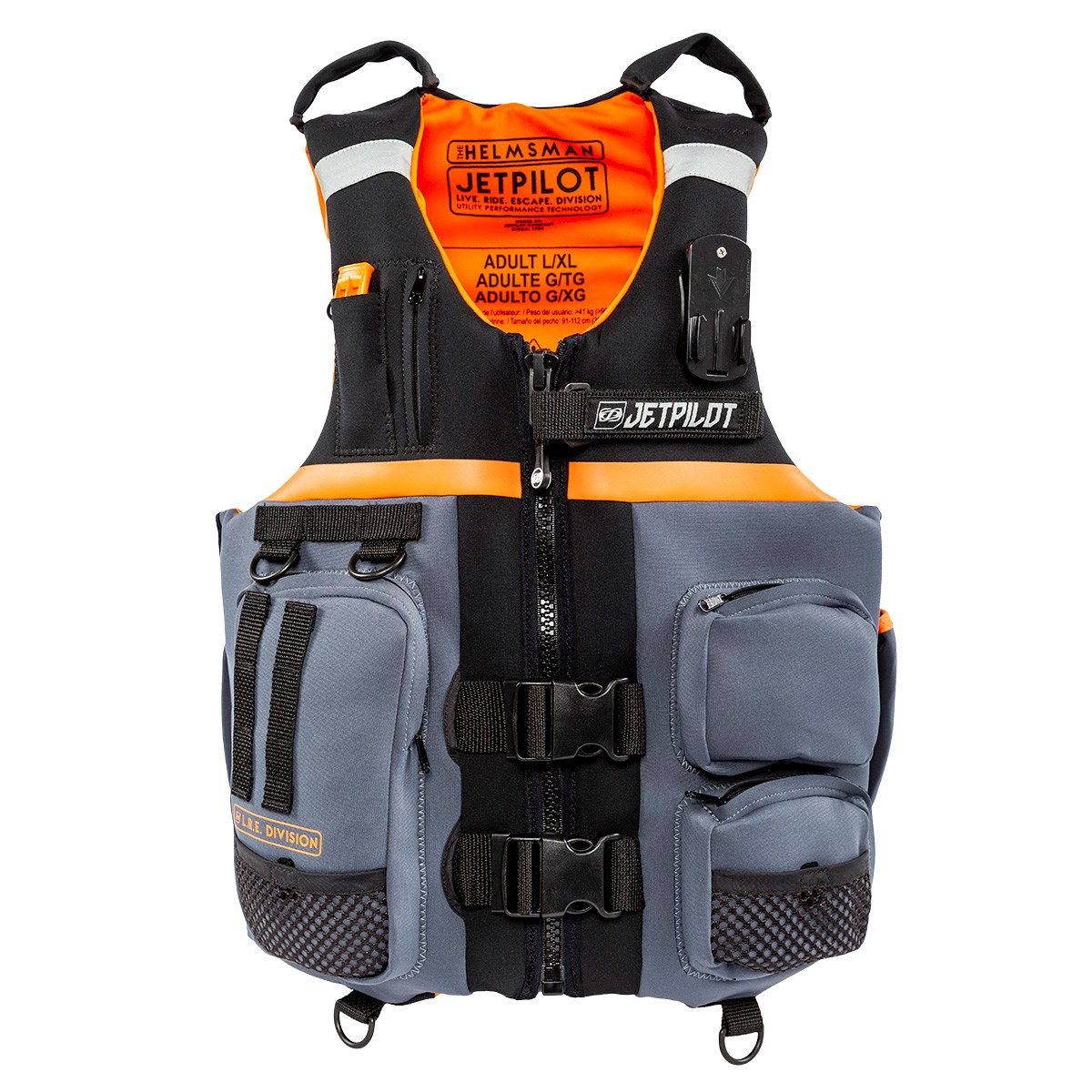 JetPilot Helmsman Neoprene 2-Buckle PFD