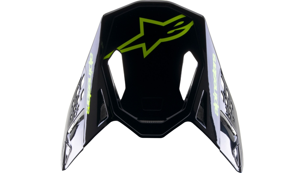 Visor for Supertech M8 Radium 2 Helmets  -  Gloss Blue/White