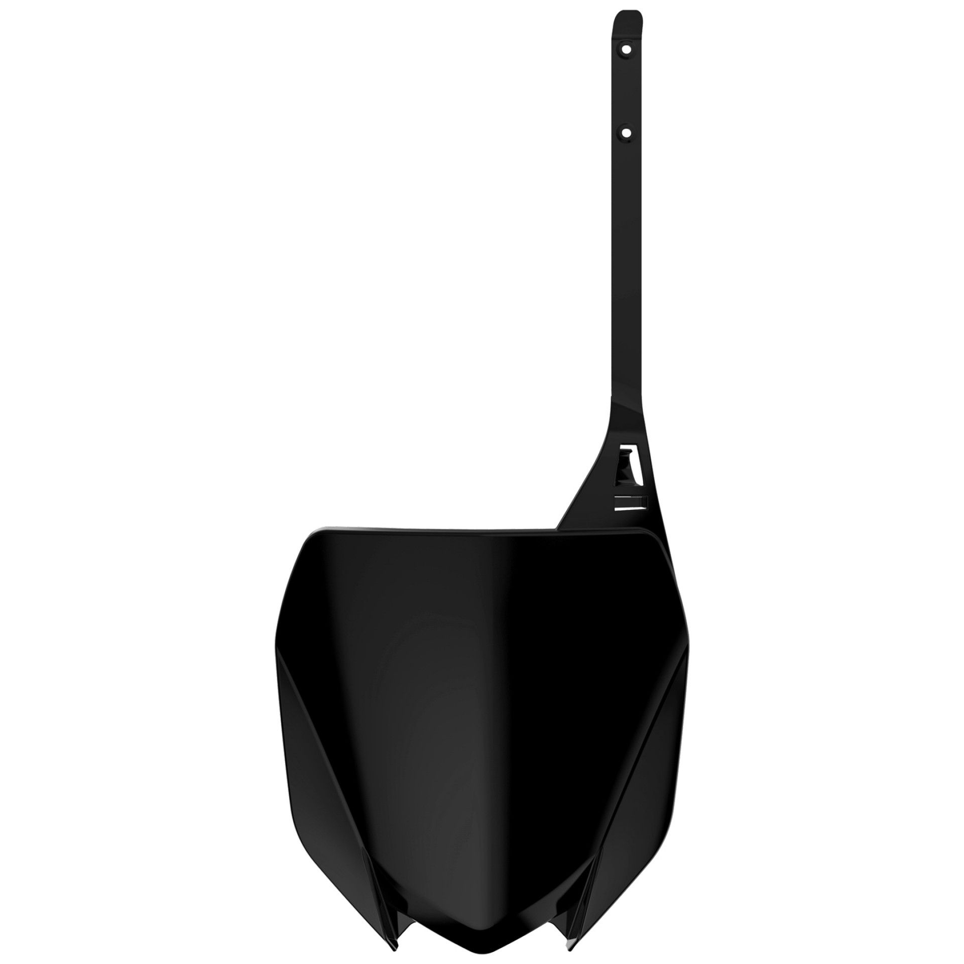 Front Number Plate - Black