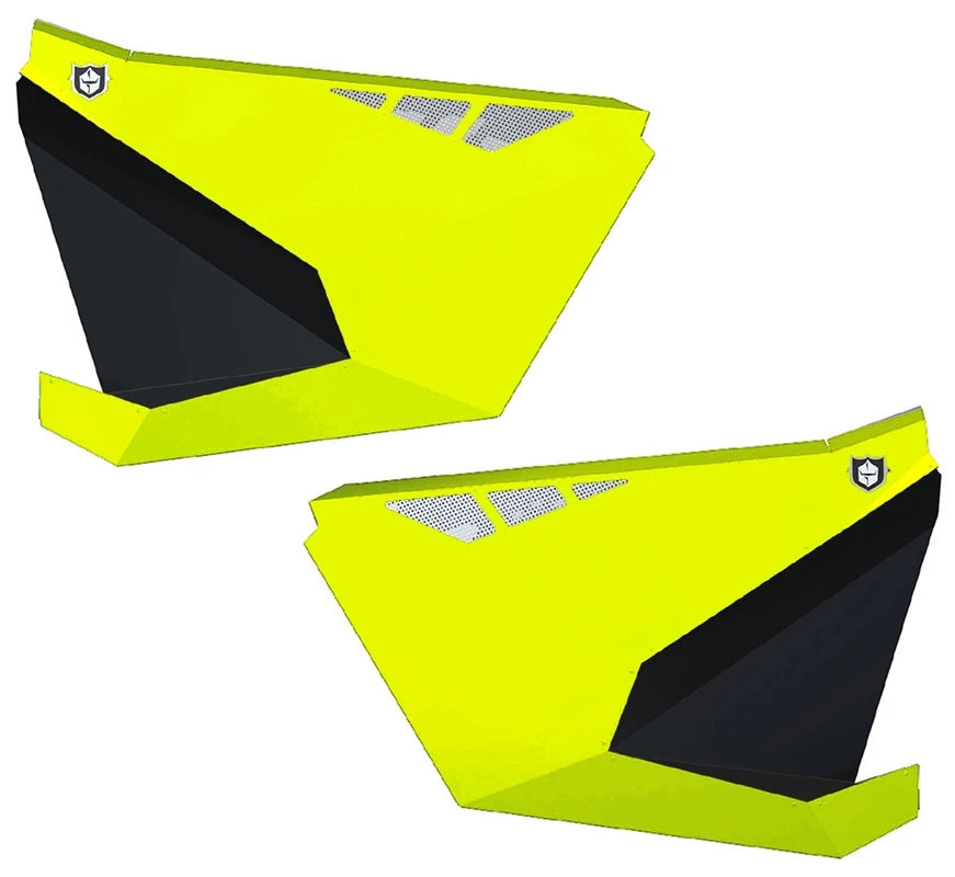 2-Seat Doors for RZR Pro R /XP - Lifted Lime