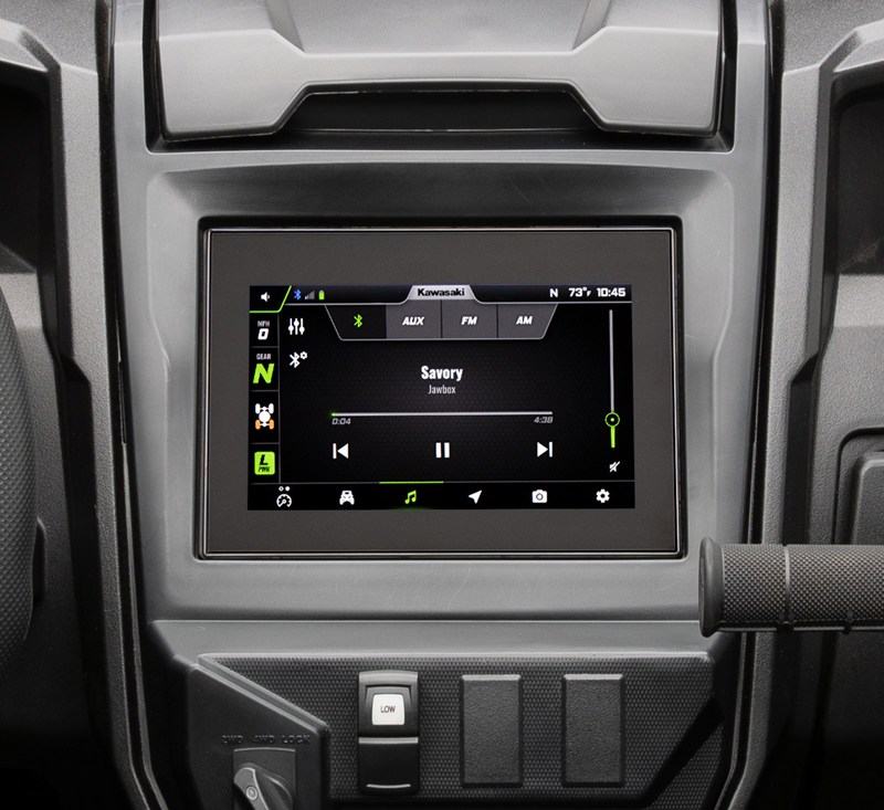 Teryx KRX4 1000 Audio System for Kawasaki Interactive Display Audio Kit