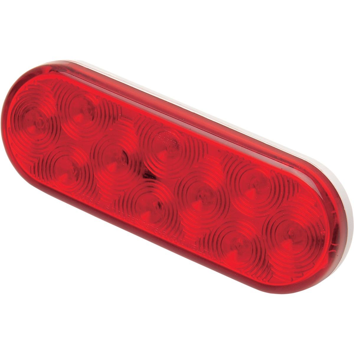 Oval 10 LED Trailer Tail Light