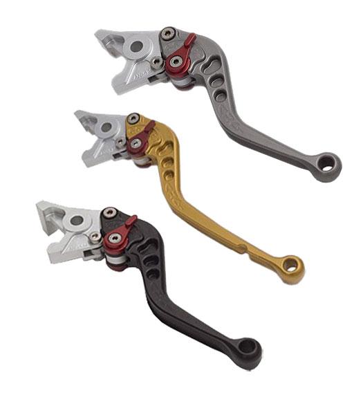 Folding Roll-A-Click Brake Lever - Gray