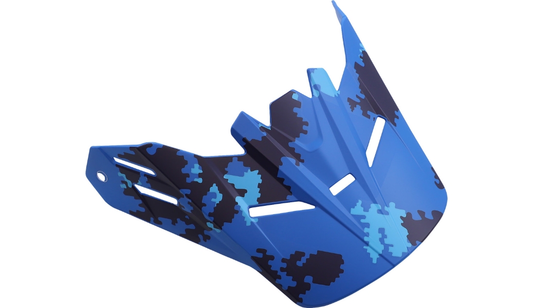 Visor Kit for Rise Digi Camo Youth Helmet - Blue
