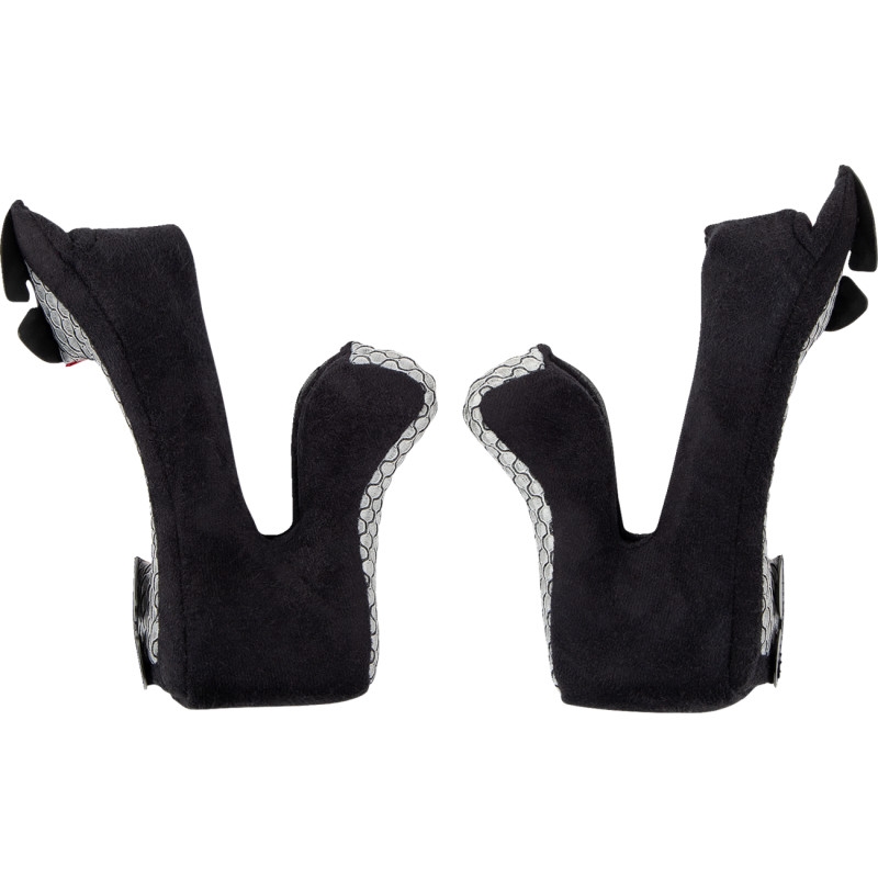 Cheek Pads for F.I. Youth Helmet - 15mm - Md - Black