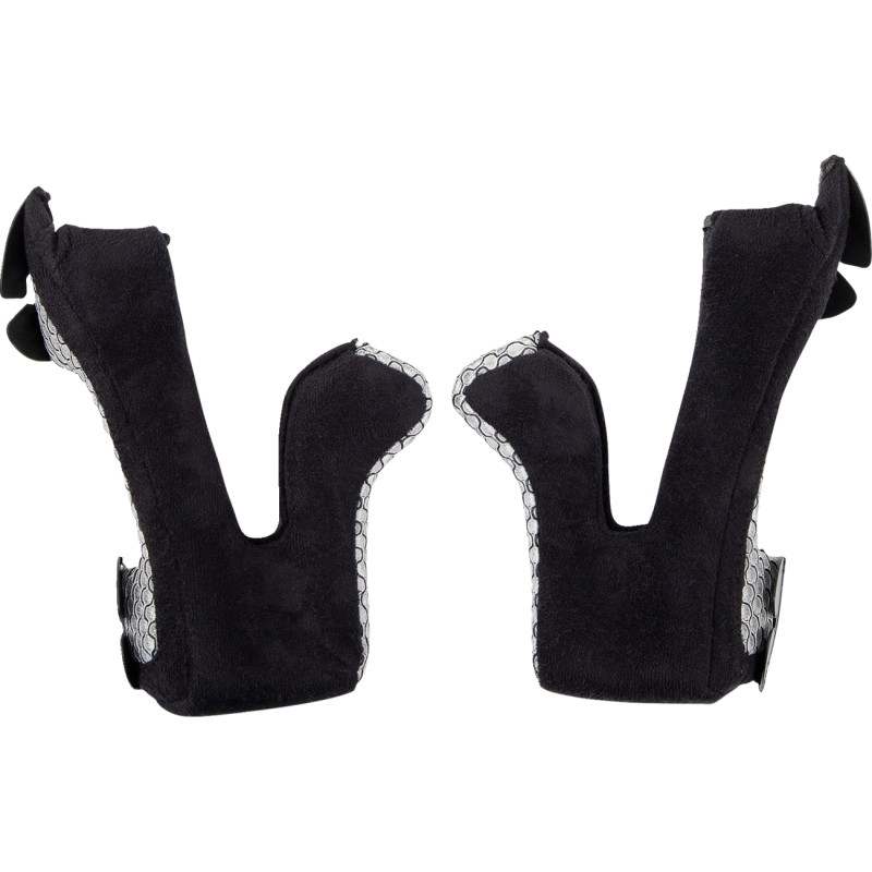 Cheek Pads for F.I. Youth Helmet - 10mm - Lg - Black