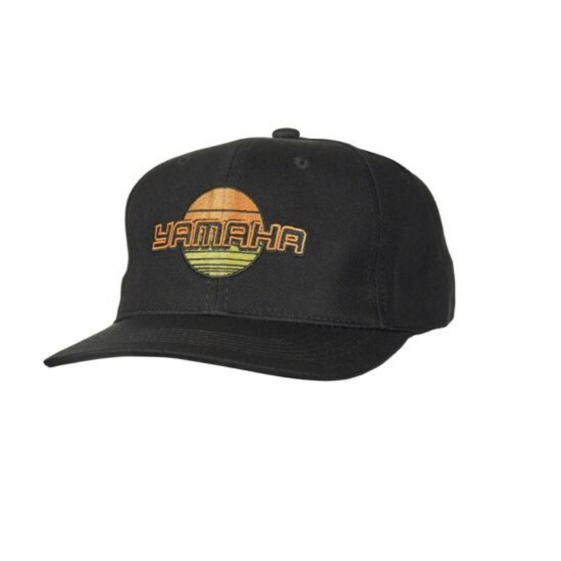 Retro Sunset Flatbill Cap
