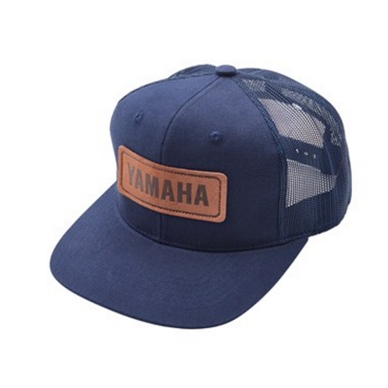 Leather Patch Flatbill Cap