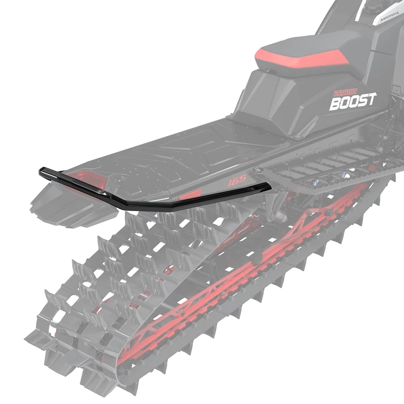 Sentry Mountain 155in./163in./165in. Rear Bumper - Gloss Black