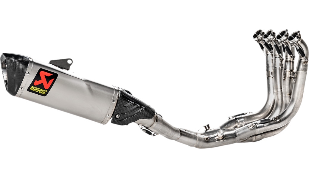 Evolution Line Full System Exhaust - Titanium Muffler