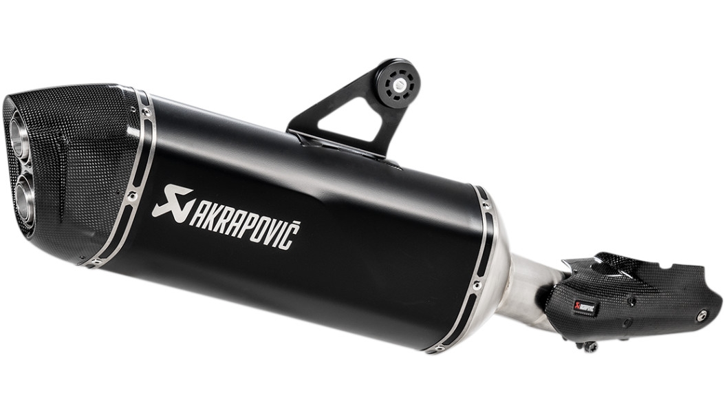 Racing Line Full System Exhaust - Titanium Muffler
