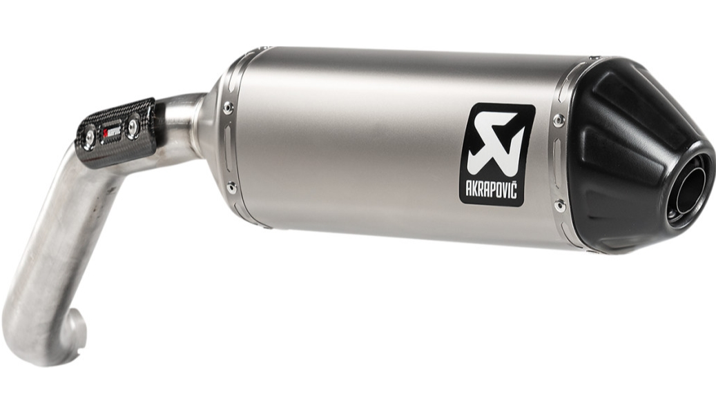 Slip-On Line Exhaust - Titanium Muffler