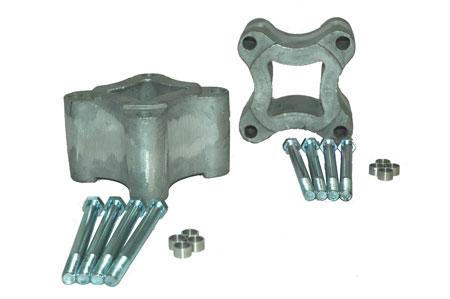 Aluminum Wheel Spacer for Yamaha - 4x115mm - Flat