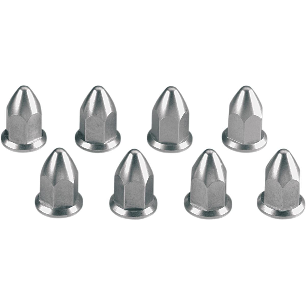 Lug Nuts - Polished - Flat - 16 Per Pack