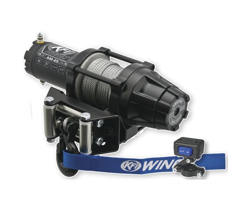 2500 ATV Assualt Series Winch - Steel Cable