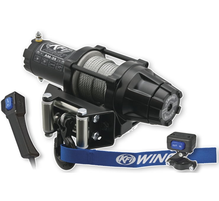 3500 ATV Assualt Series Winch - Steel Cable