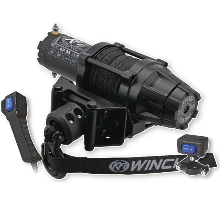 3500 ATV Assualt Series Winch - Synthetic Cable
