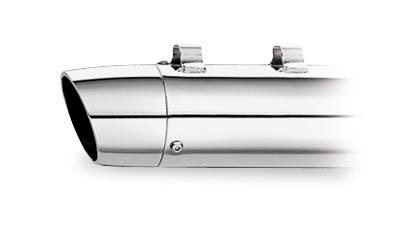 Billet End Cap - Chrome - Tapered