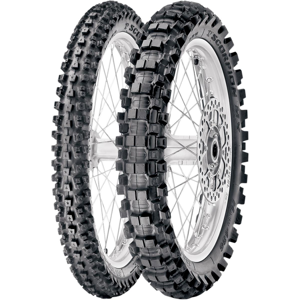 Scorpion MX Hard Rear Tire - 120/80-19