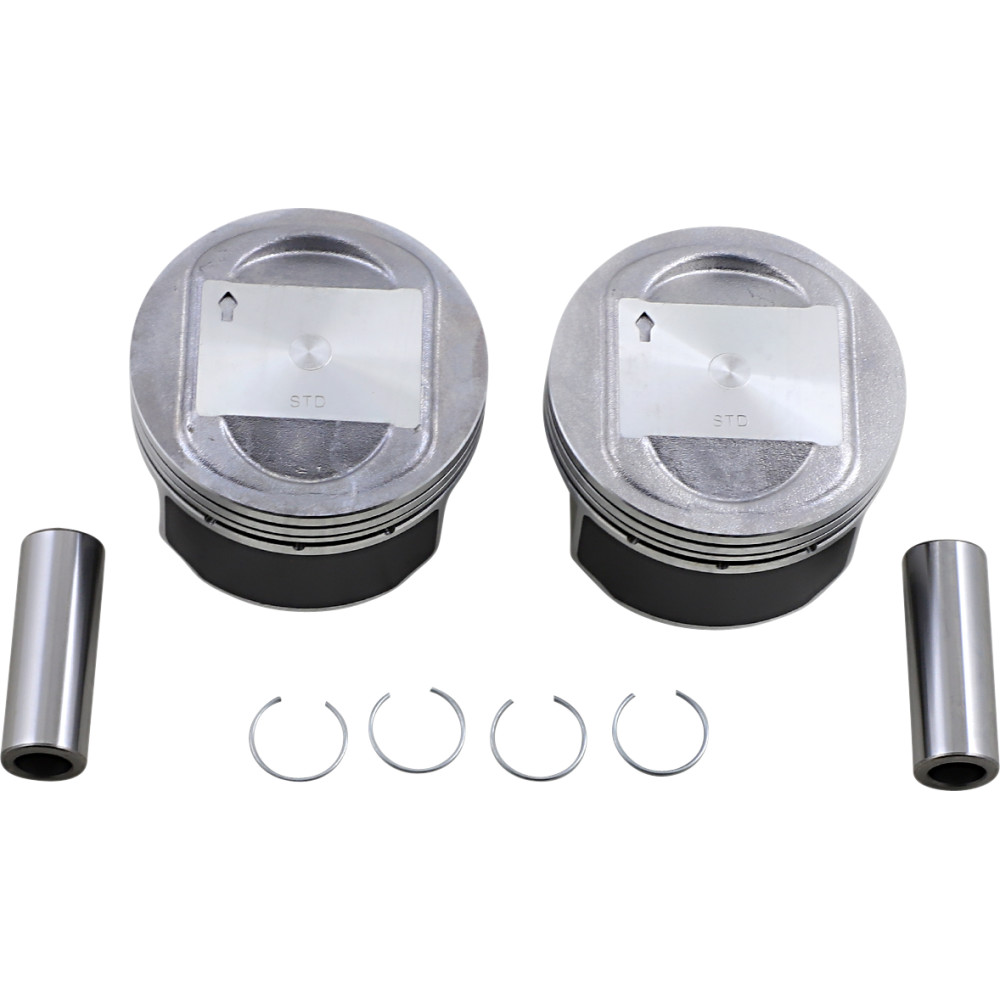 Piston Kit (3.875in. Bore) - +0.010in. Bore, 9.4:1 Compression