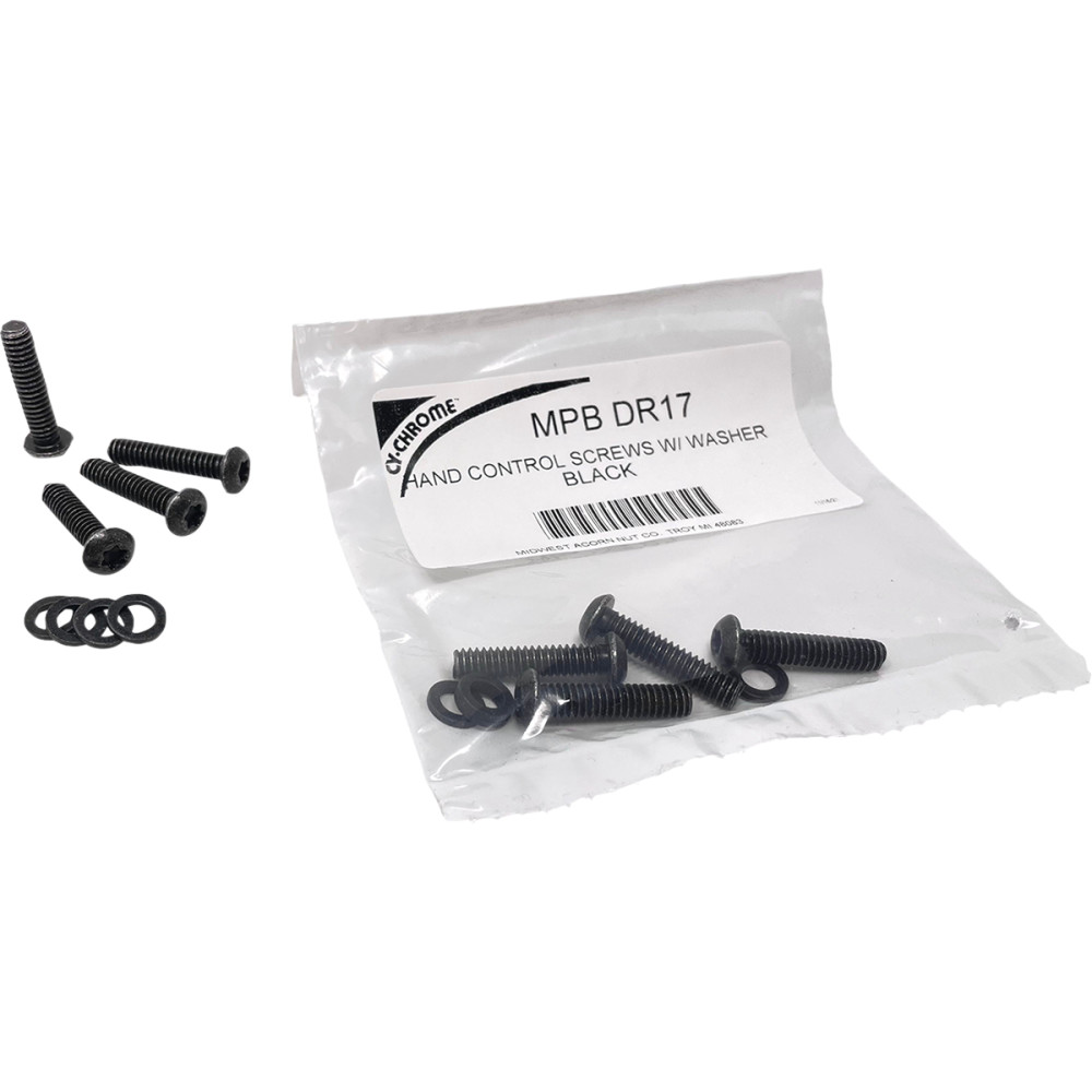 Hand Control Screw Kits - Black Zinc Nickel/Plated
