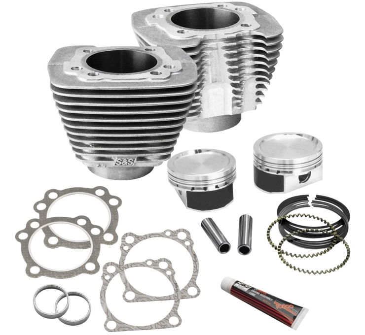 Cylinder and Piston Conversion Kit - Silver