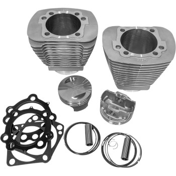 Monster Big Bore Kit (109in.) - Bore 3-7/8in. - 10.0:1 Compression - Silver