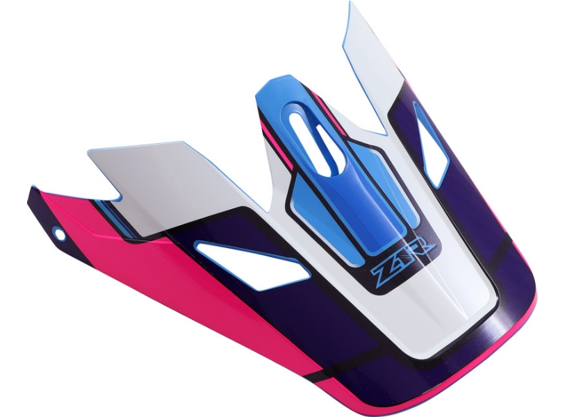 Visor for Rise MC Helmets - Pink/Blue