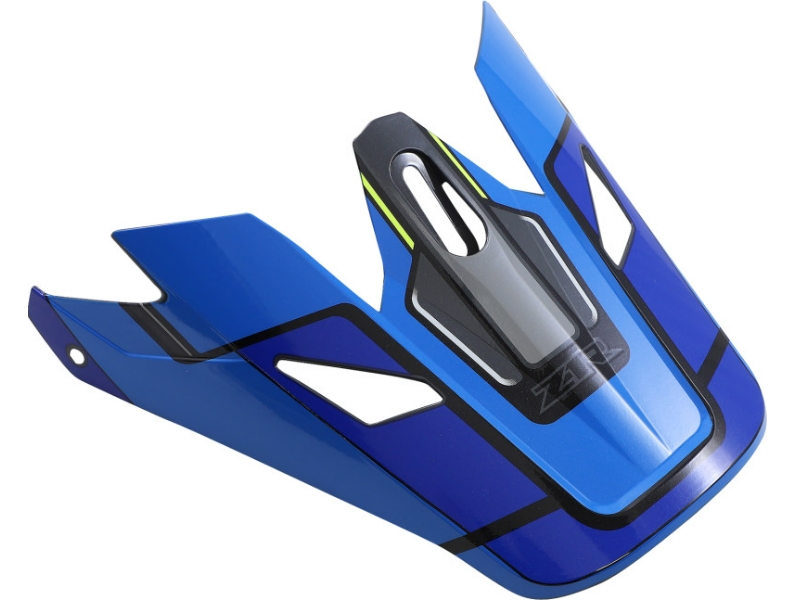 Visor for Rise MC Helmets - Blue/Hi-Viz Yellow