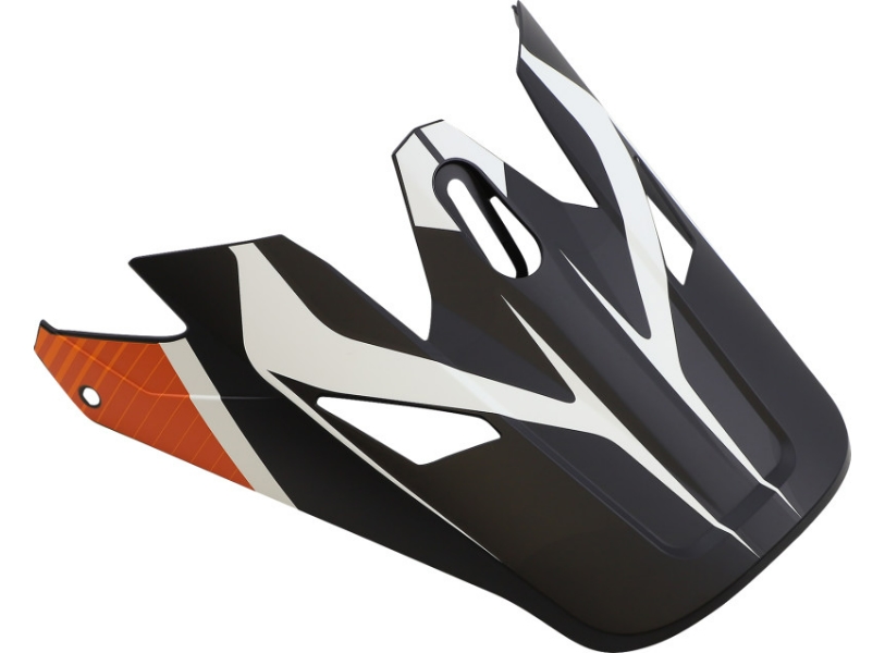 Visor for Rise Flame Helmets - Orange