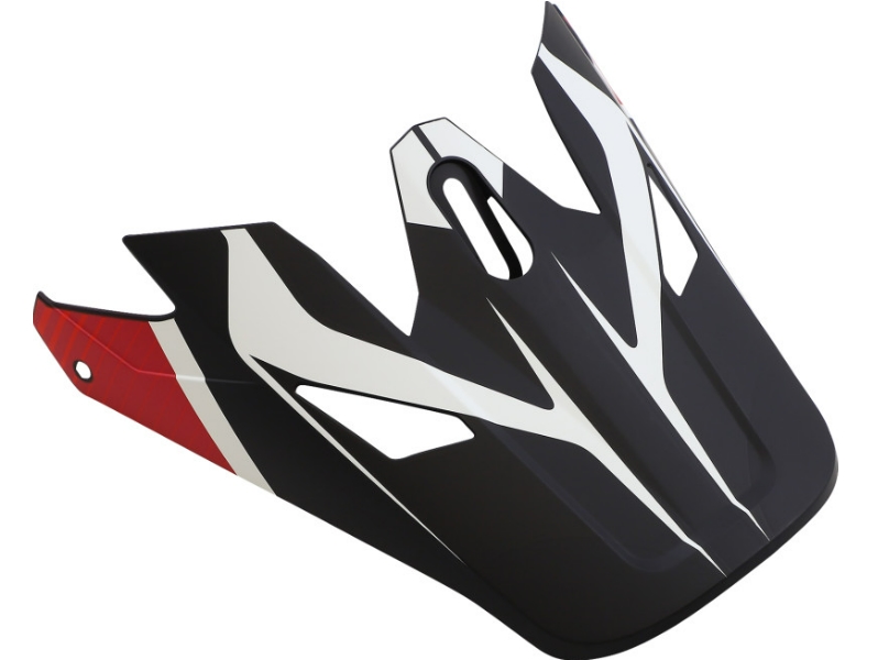 Visor for Rise Flame Helmets - Red